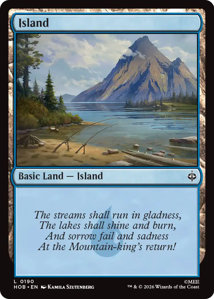 Island (0190) [The Hobbit] | Card Merchant Takapuna