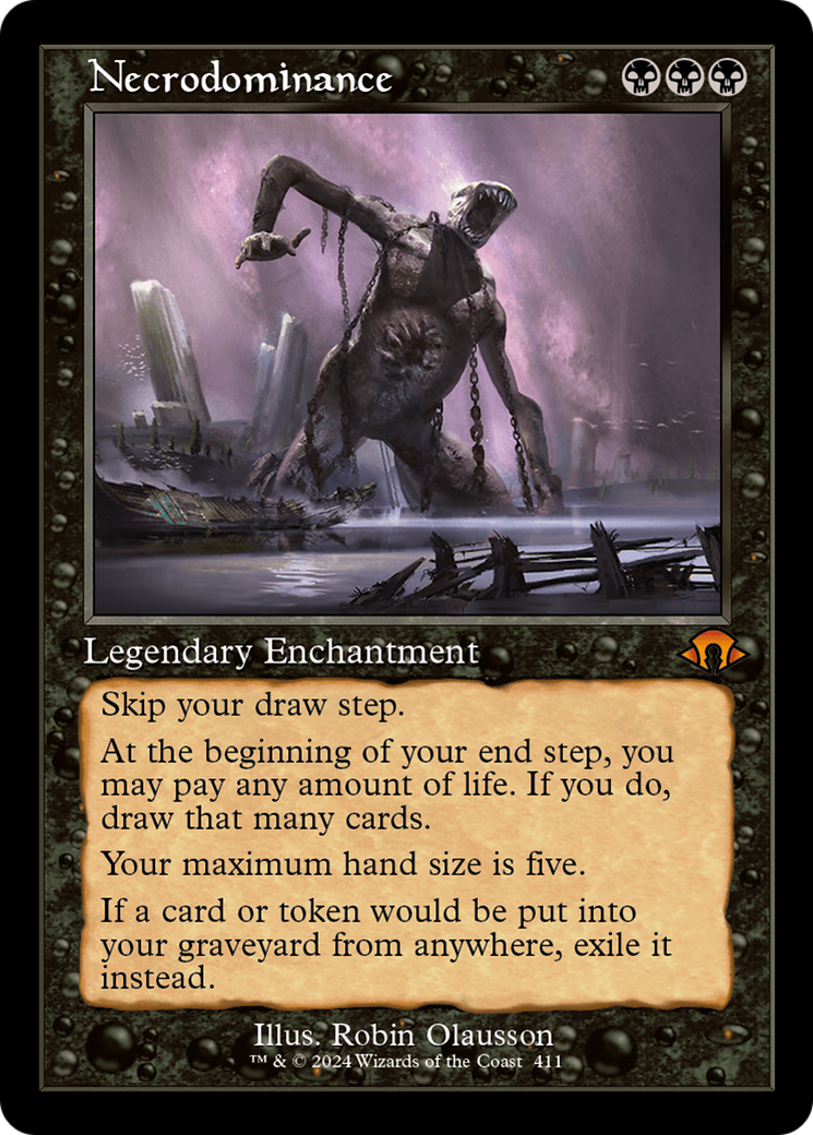 Necrodominance (Retro) [Modern Horizons 3] | Card Merchant Takapuna
