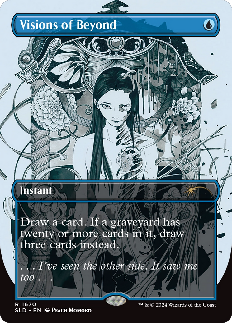 Visions of Beyond (Rainbow Foil) [Secret Lair Drop Series] | Card Merchant Takapuna