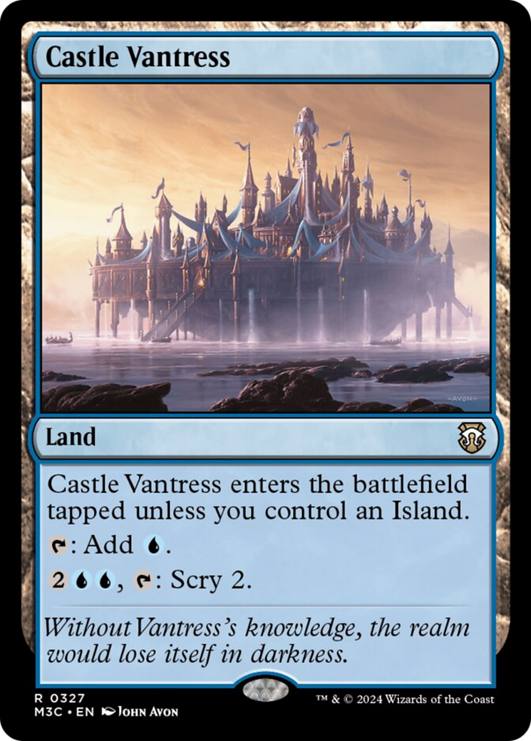 Castle Vantress (Ripple Foil) [Modern Horizons 3 Commander] | Card Merchant Takapuna