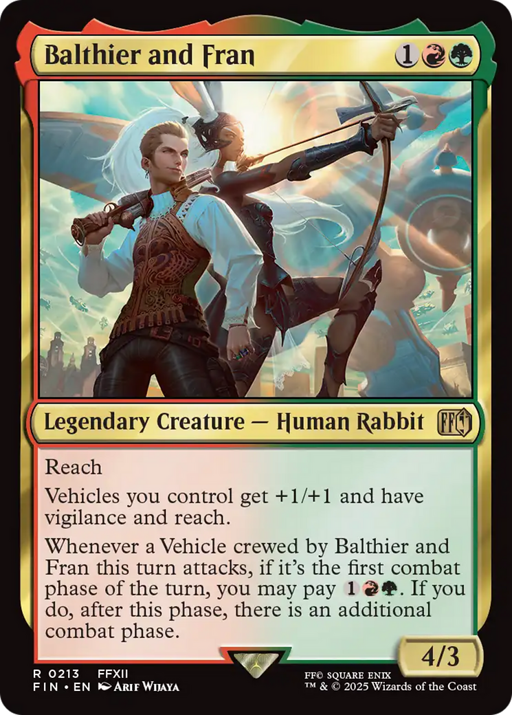 Balthier and Fran [FINAL FANTASY] | Card Merchant Takapuna