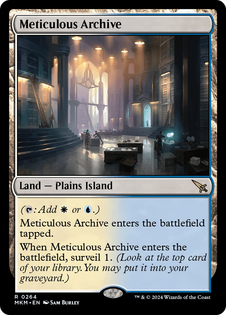 Meticulous Archive [Murders at Karlov Manor] | Card Merchant Takapuna