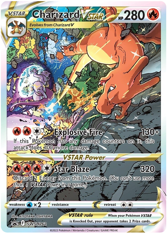 Charizard VSTAR (SWSH262) [Sword & Shield: Black Star Promos] | Card Merchant Takapuna