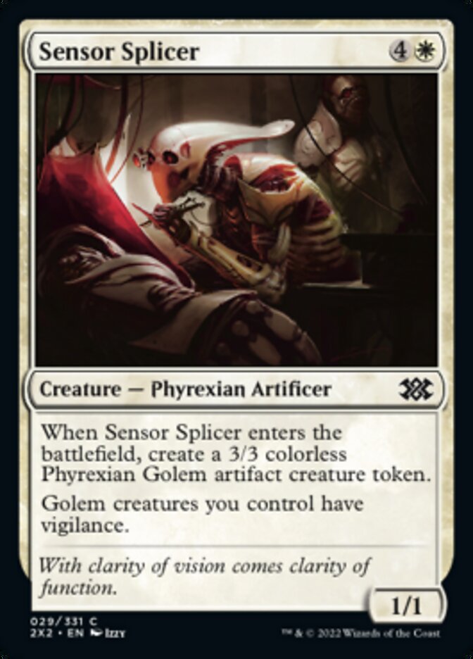 Sensor Splicer [Double Masters 2022] | Card Merchant Takapuna