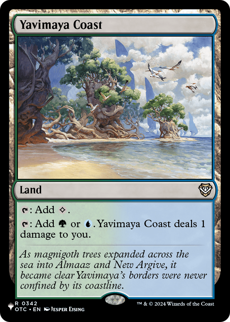 Yavimaya Coast (OTC) [The List] | Card Merchant Takapuna