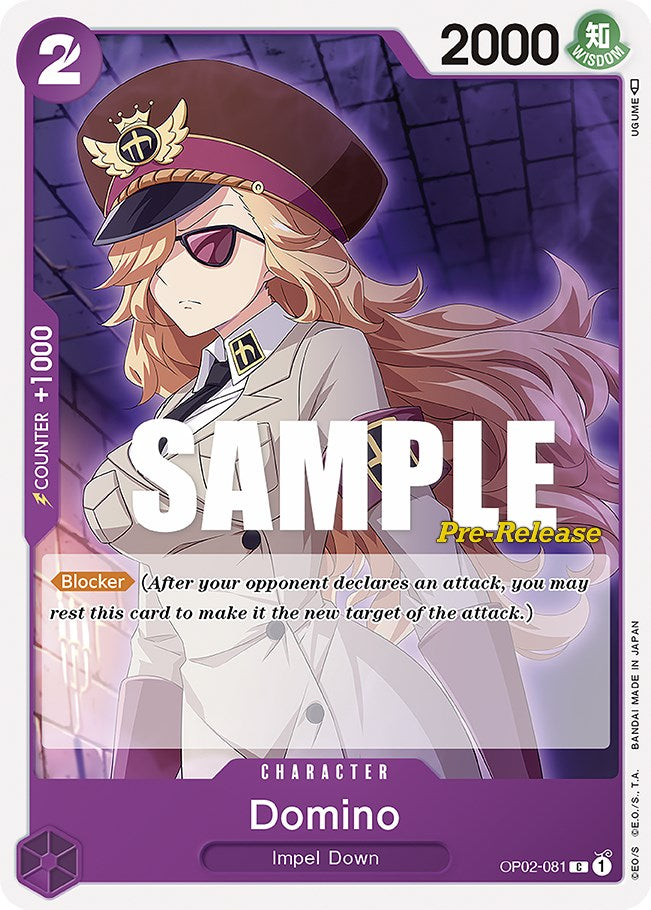 Domino [Paramount War Pre-Release Cards] | Card Merchant Takapuna