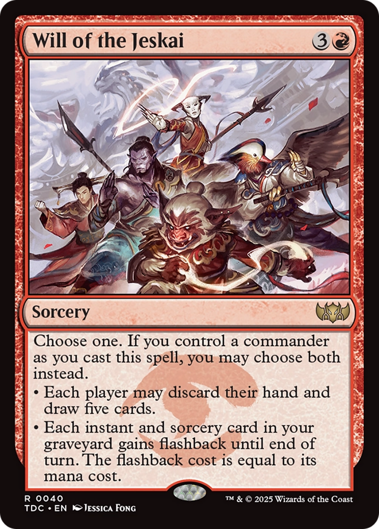 Will of the Jeskai [Tarkir: Dragonstorm Commander] | Card Merchant Takapuna