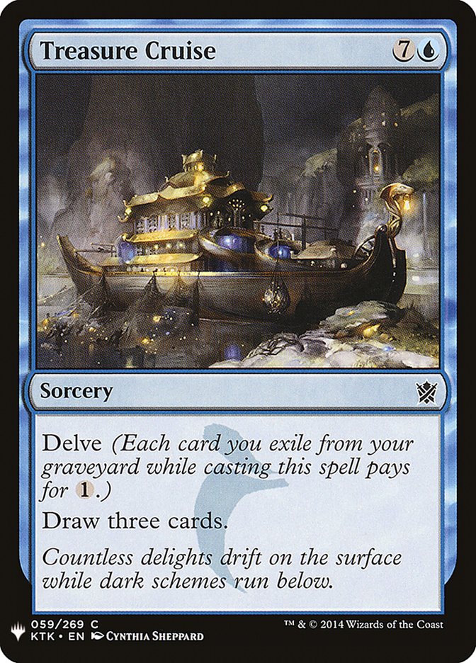 Treasure Cruise [Mystery Booster] | Card Merchant Takapuna