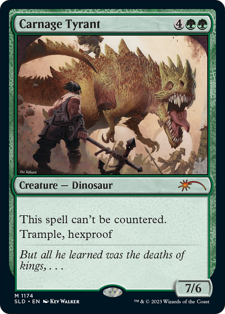 Carnage Tyrant [Secret Lair Drop Series] | Card Merchant Takapuna