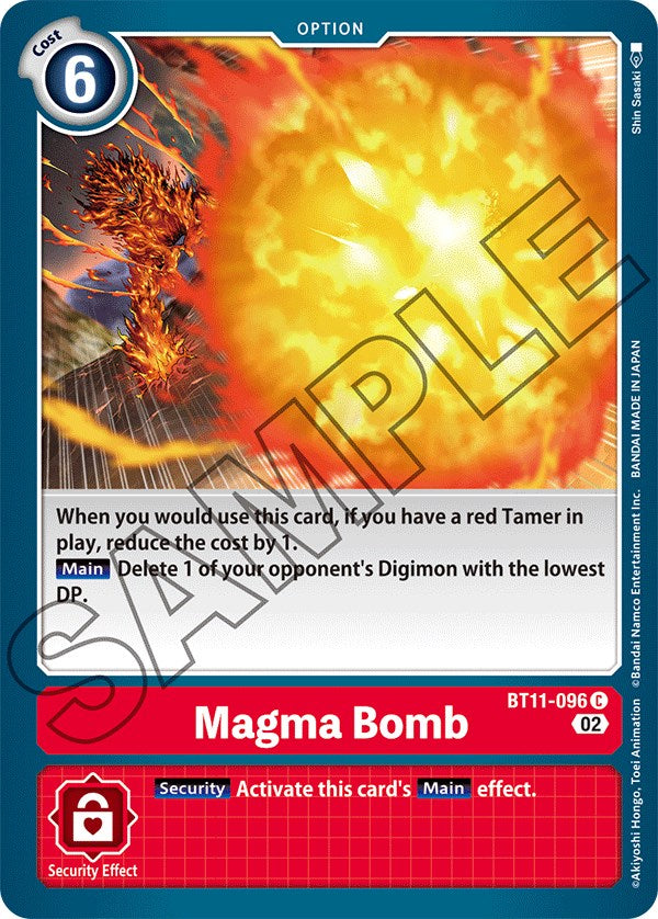 Magma Bomb [BT11-096] [Dimensional Phase] | Card Merchant Takapuna