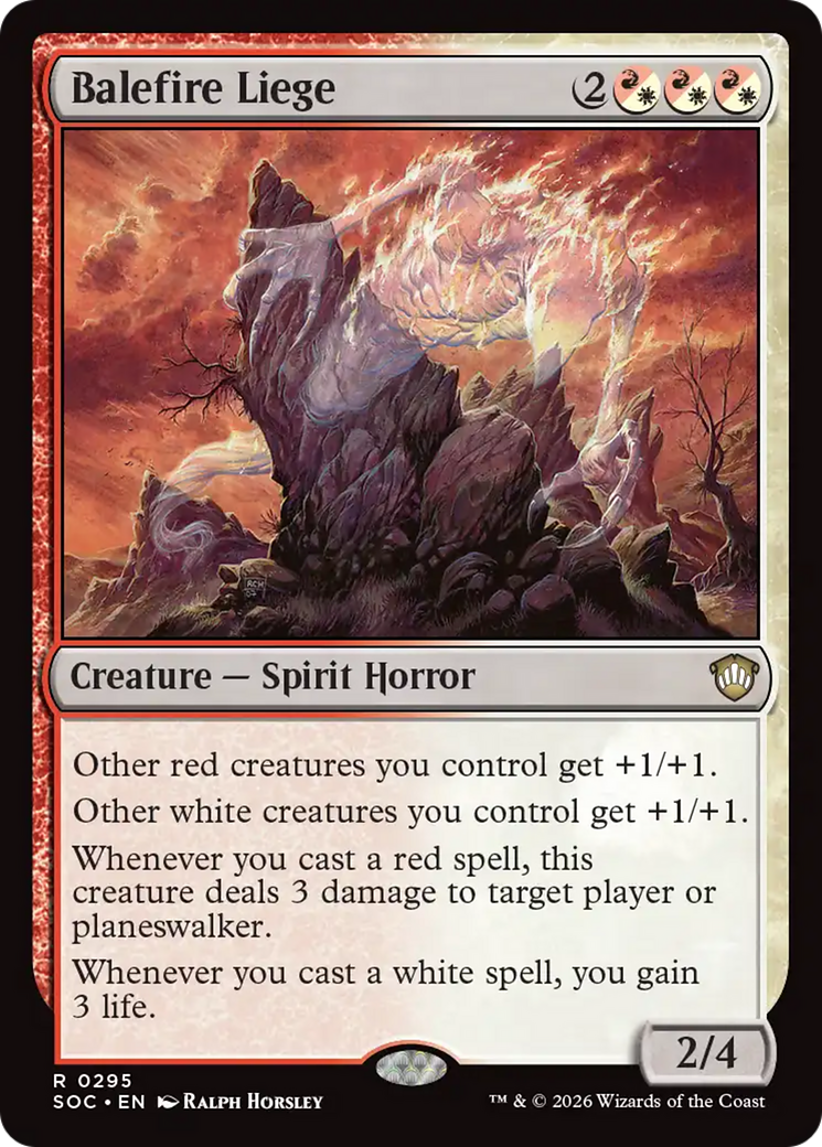 Balefire Liege [Secrets of Strixhaven Commander] | Card Merchant Takapuna