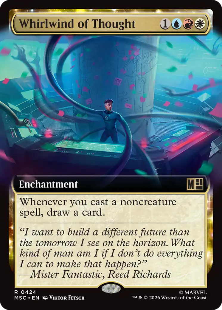 Whirlwind of Thought (Extended Art) [Marvel Super Heroes Commander] | Card Merchant Takapuna