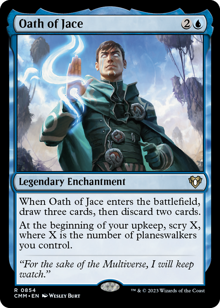 Oath of Jace [Commander Masters] | Card Merchant Takapuna