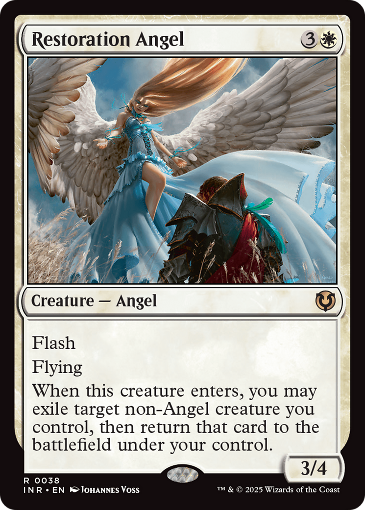 Restoration Angel [Innistrad Remastered] | Card Merchant Takapuna