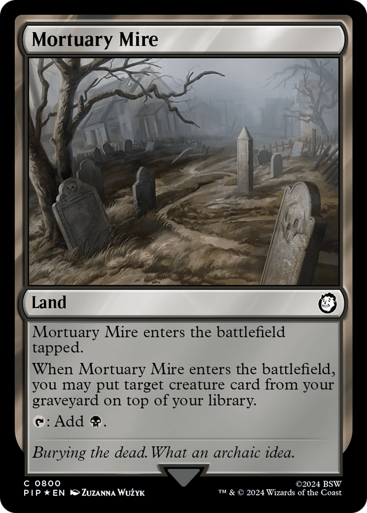 Mortuary Mire (Surge Foil) [Fallout] | Card Merchant Takapuna
