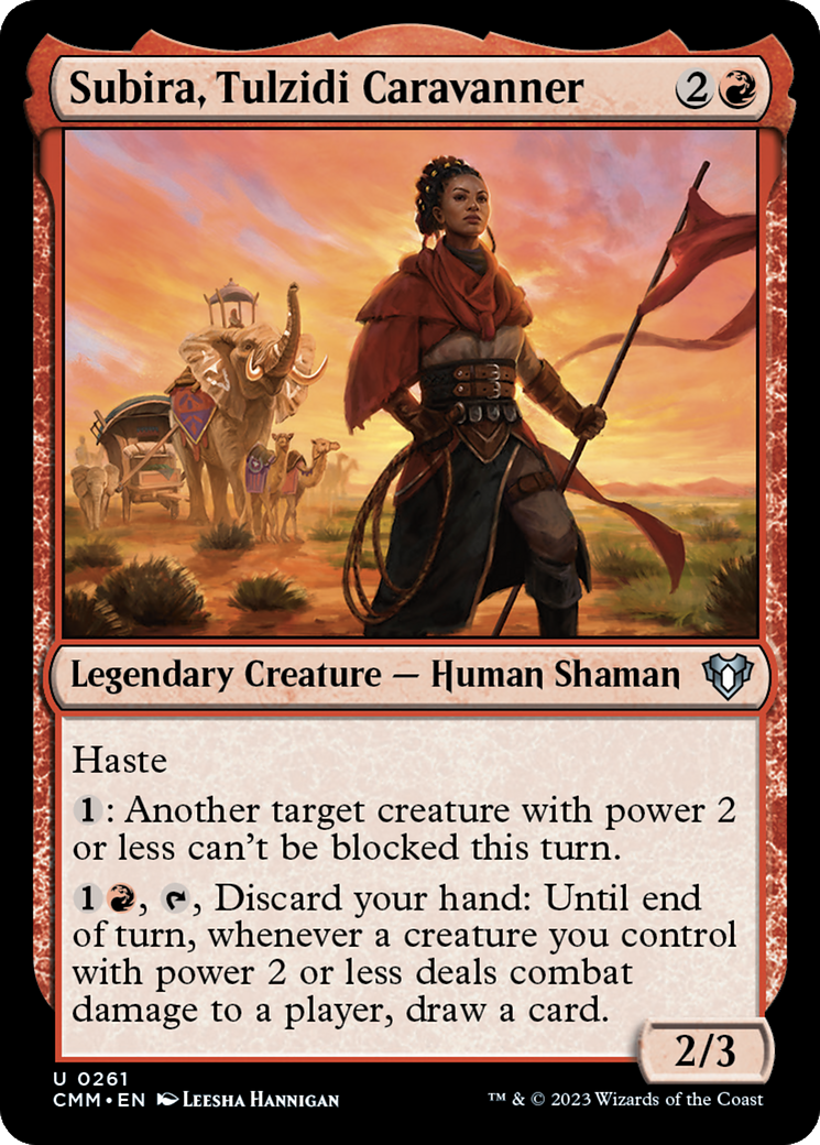 Subira, Tulzidi Caravanner [Commander Masters] | Card Merchant Takapuna