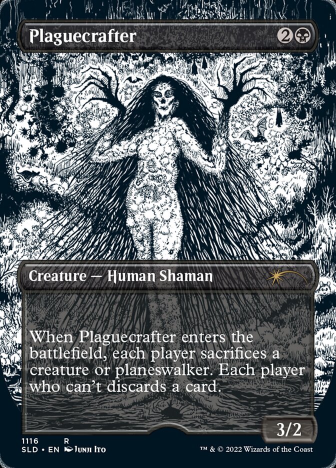 Plaguecrafter (Borderless Etched Foil) [Secret Lair Drop Series] | Card Merchant Takapuna