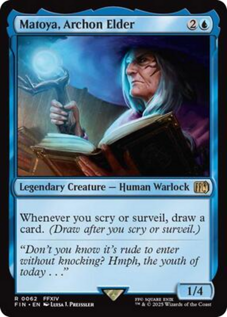 Matoya, Archon Elder [FINAL FANTASY] | Card Merchant Takapuna