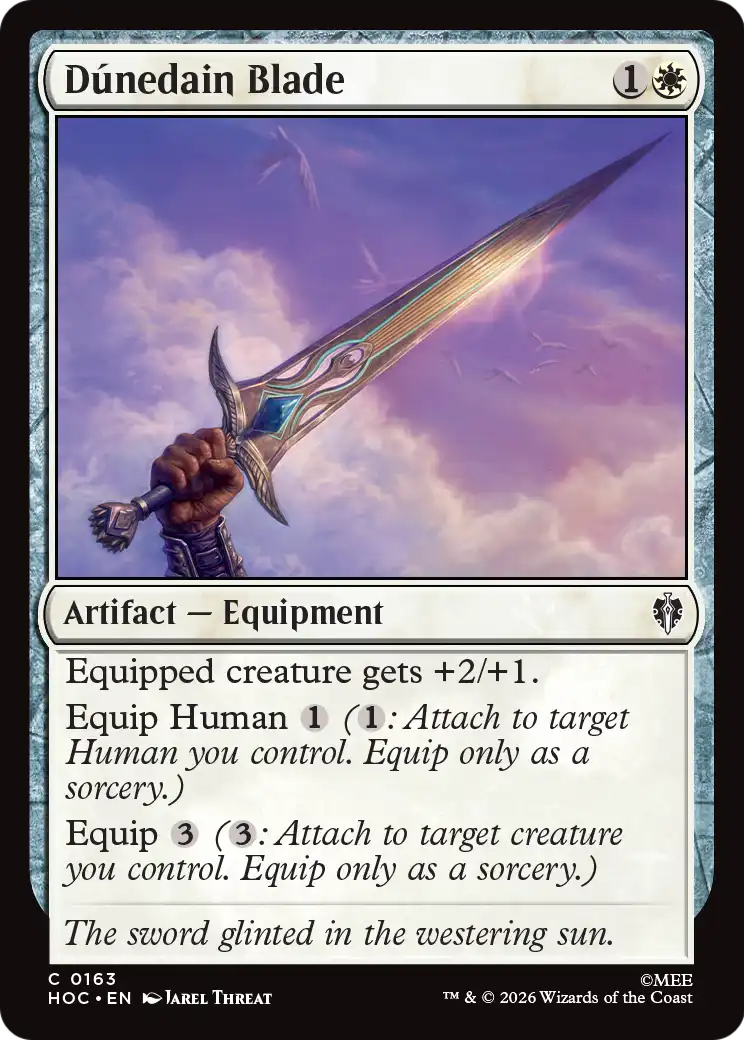 Dunedain Blade [The Hobbit: Eternal-Legal] | Card Merchant Takapuna