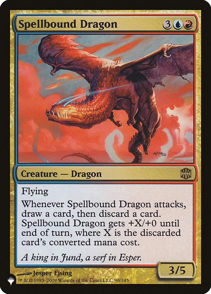 Spellbound Dragon [The List] | Card Merchant Takapuna