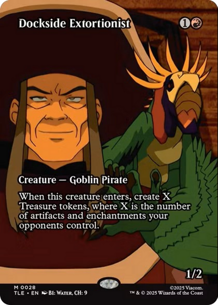 Dockside Extortionist (Borderless) [Avatar: The Last Airbender: Eternal-Legal] | Card Merchant Takapuna