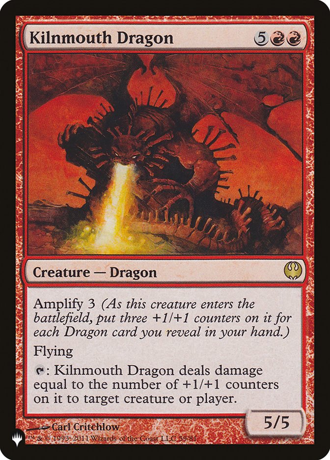 Kilnmouth Dragon [The List] | Card Merchant Takapuna