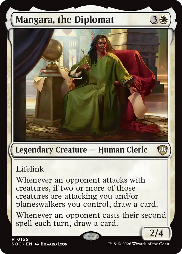 Mangara, the Diplomat [Secrets of Strixhaven Commander] | Card Merchant Takapuna
