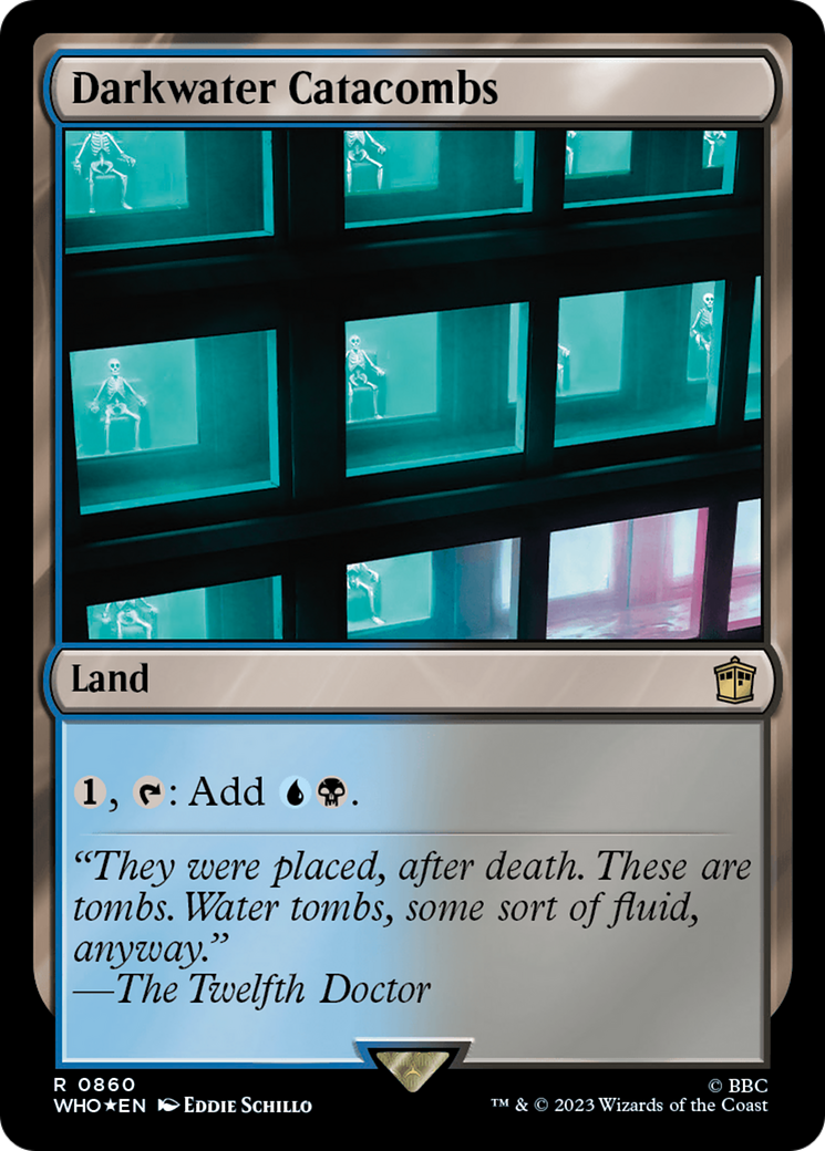 Darkwater Catacombs (Surge Foil) [Doctor Who] | Card Merchant Takapuna