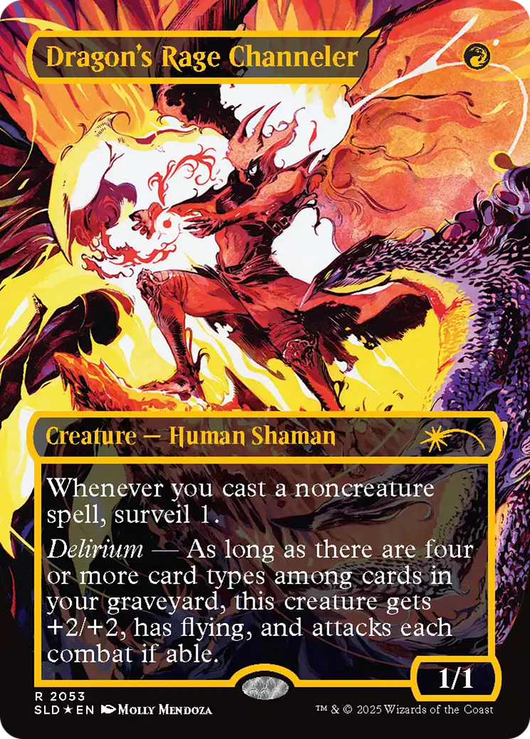 Dragon's Rage Channeler (2053) (Raised Foil) [Secret Lair Drop Series] | Card Merchant Takapuna