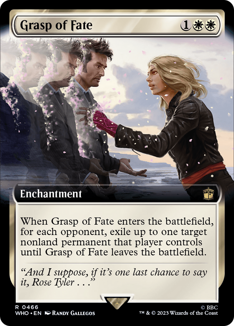 Grasp of Fate (Extended Art) [Doctor Who] | Card Merchant Takapuna