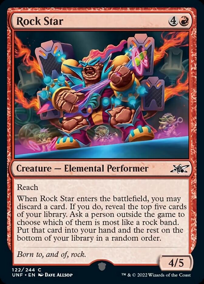 Rock Star [Unfinity] | Card Merchant Takapuna