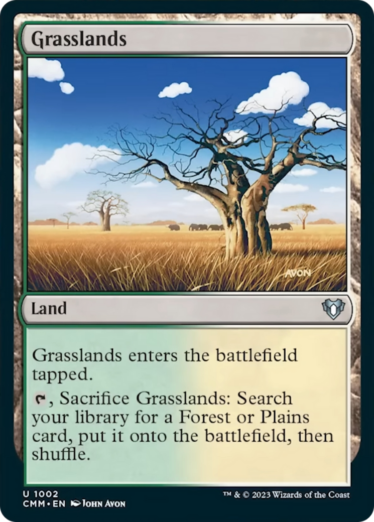 Grasslands [Commander Masters] | Card Merchant Takapuna
