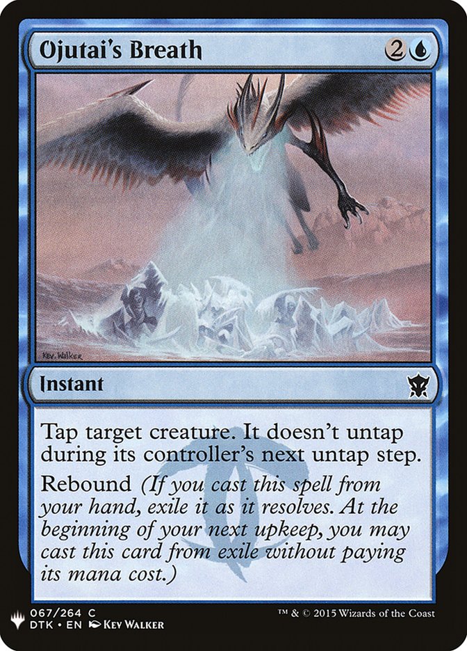 Ojutai's Breath [Mystery Booster] | Card Merchant Takapuna