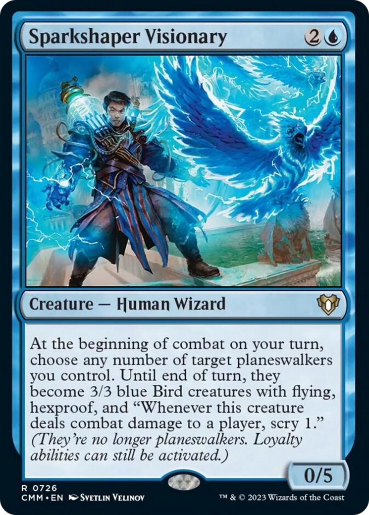 Sparkshaper Visionary [Commander Masters] | Card Merchant Takapuna