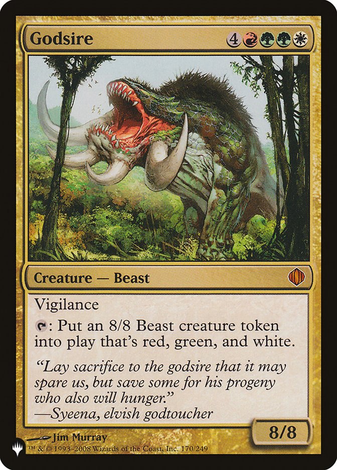 Godsire [The List] | Card Merchant Takapuna