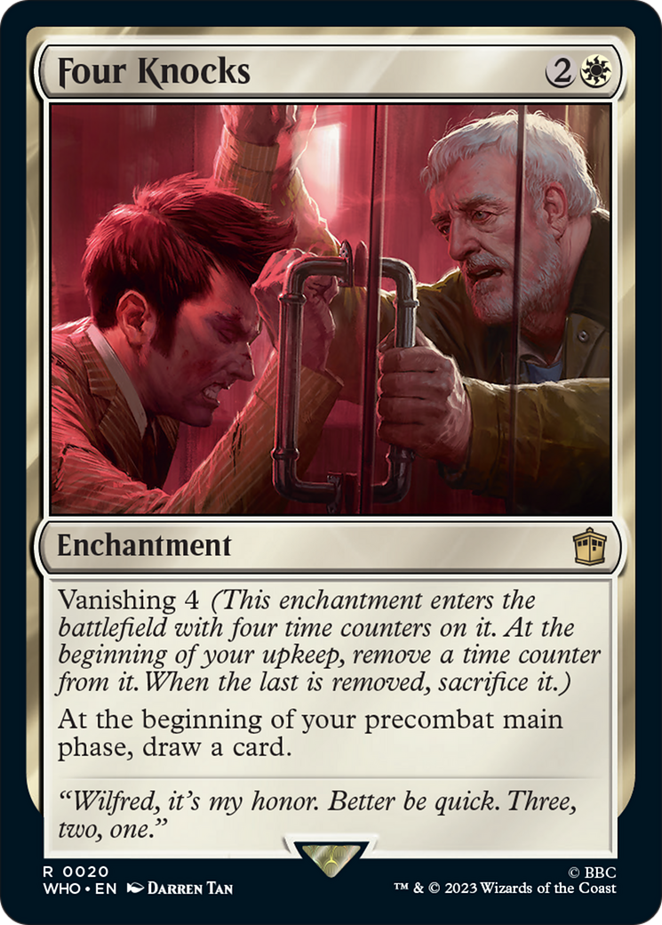 Four Knocks [Doctor Who] | Card Merchant Takapuna