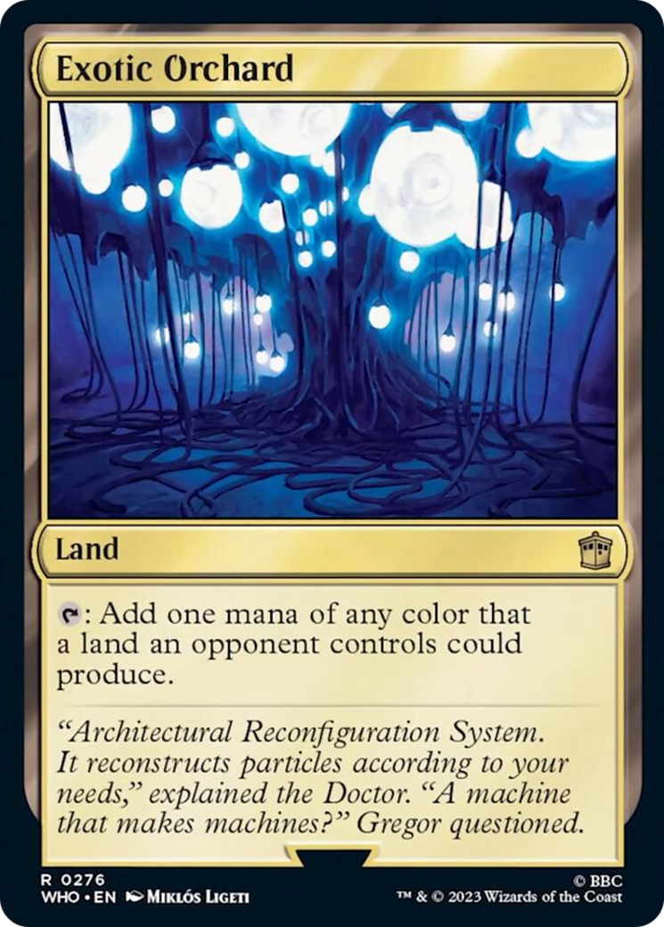 Exotic Orchard [Doctor Who] | Card Merchant Takapuna