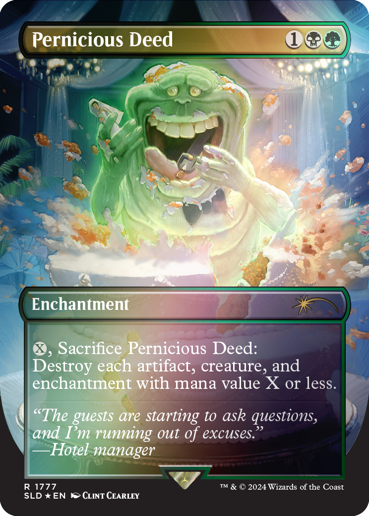 Pernicious Deed (Rainbow Foil) [Secret Lair Drop Series] | Card Merchant Takapuna