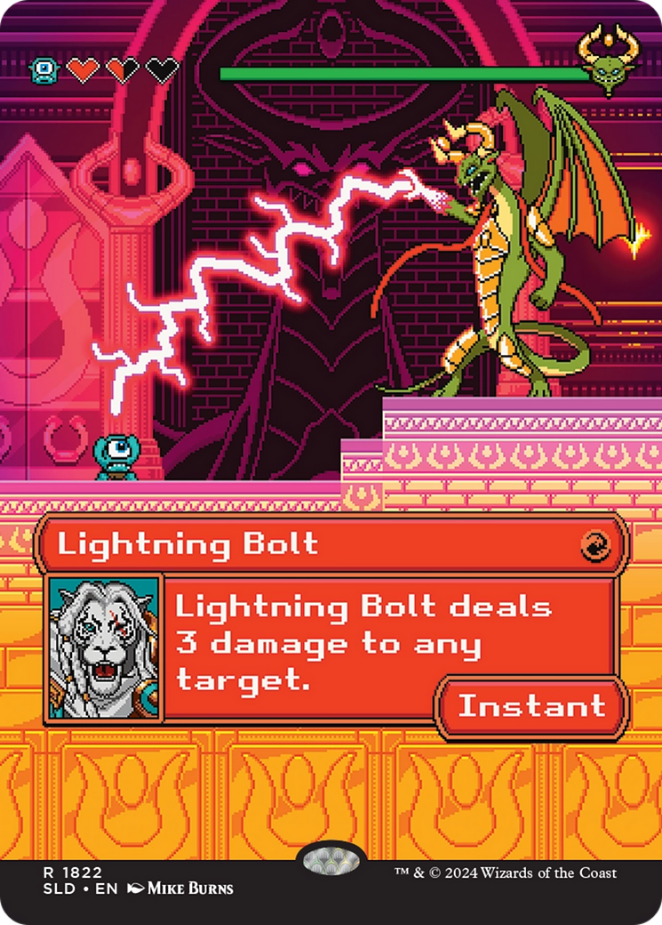 Lightning Bolt (1822) [Secret Lair Drop Series] | Card Merchant Takapuna
