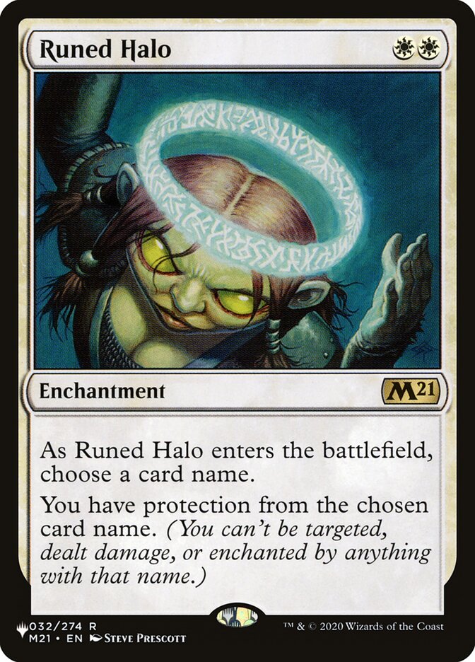 Runed Halo [The List] | Card Merchant Takapuna