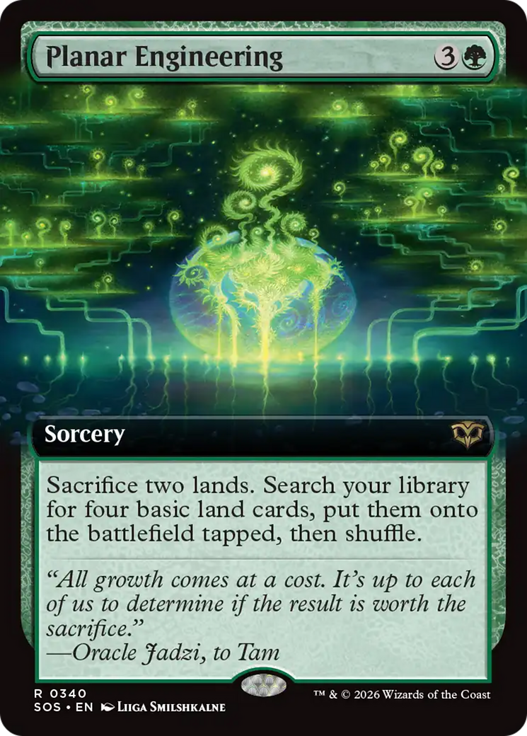 Planar Engineering (Extended Art) [Secrets of Strixhaven] | Card Merchant Takapuna