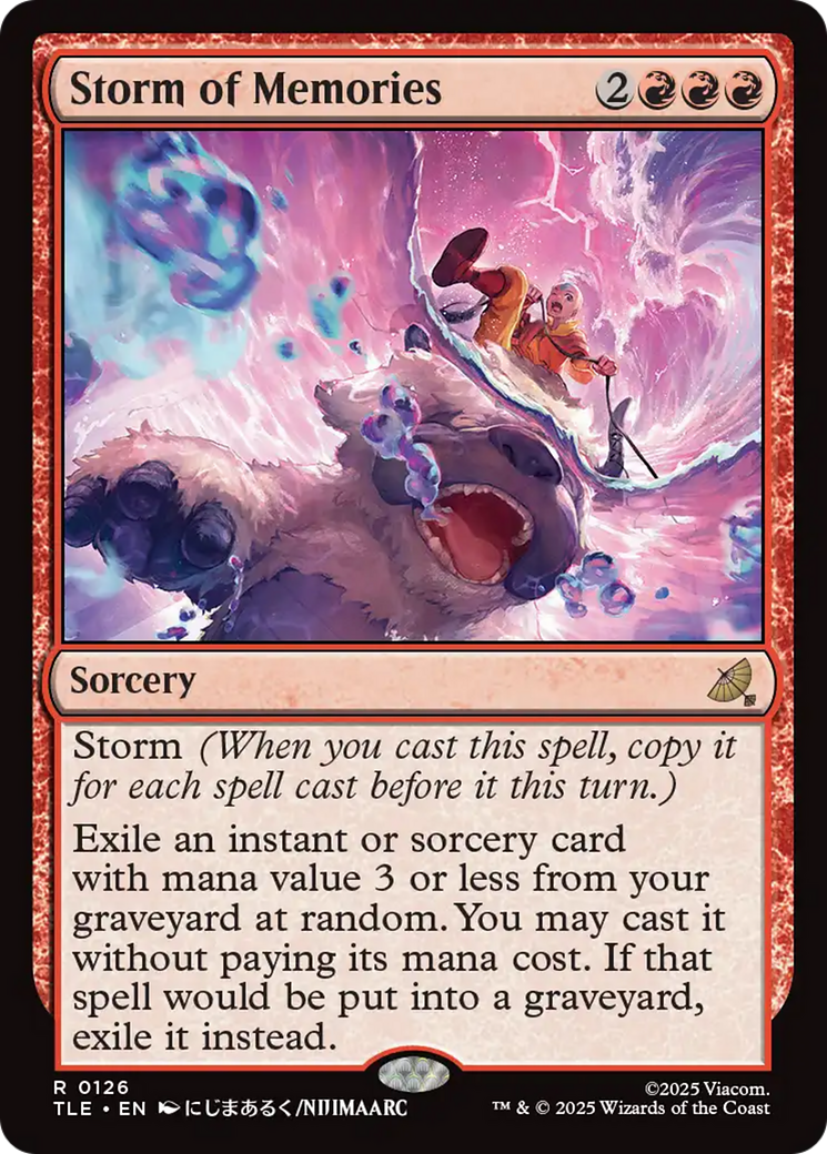 Storm of Memories [Avatar: The Last Airbender: Eternal-Legal] | Card Merchant Takapuna