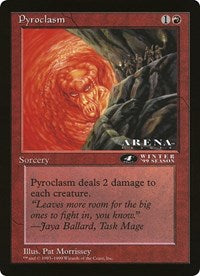 Pyroclasm [Version 2] (Oversized) [Oversize Cards] | Card Merchant Takapuna
