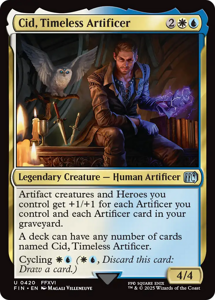 Cid, Timeless Artificer (0420) [FINAL FANTASY] | Card Merchant Takapuna