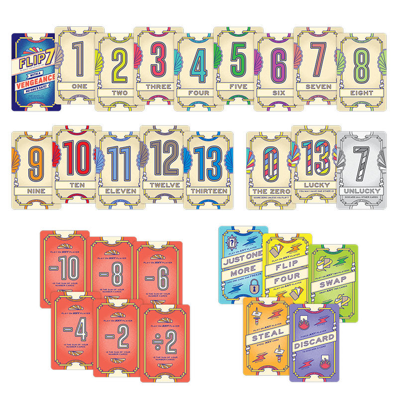 Flip 7 With a Vengeance | Card Merchant Takapuna