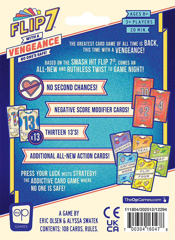 Flip 7 With a Vengeance | Card Merchant Takapuna