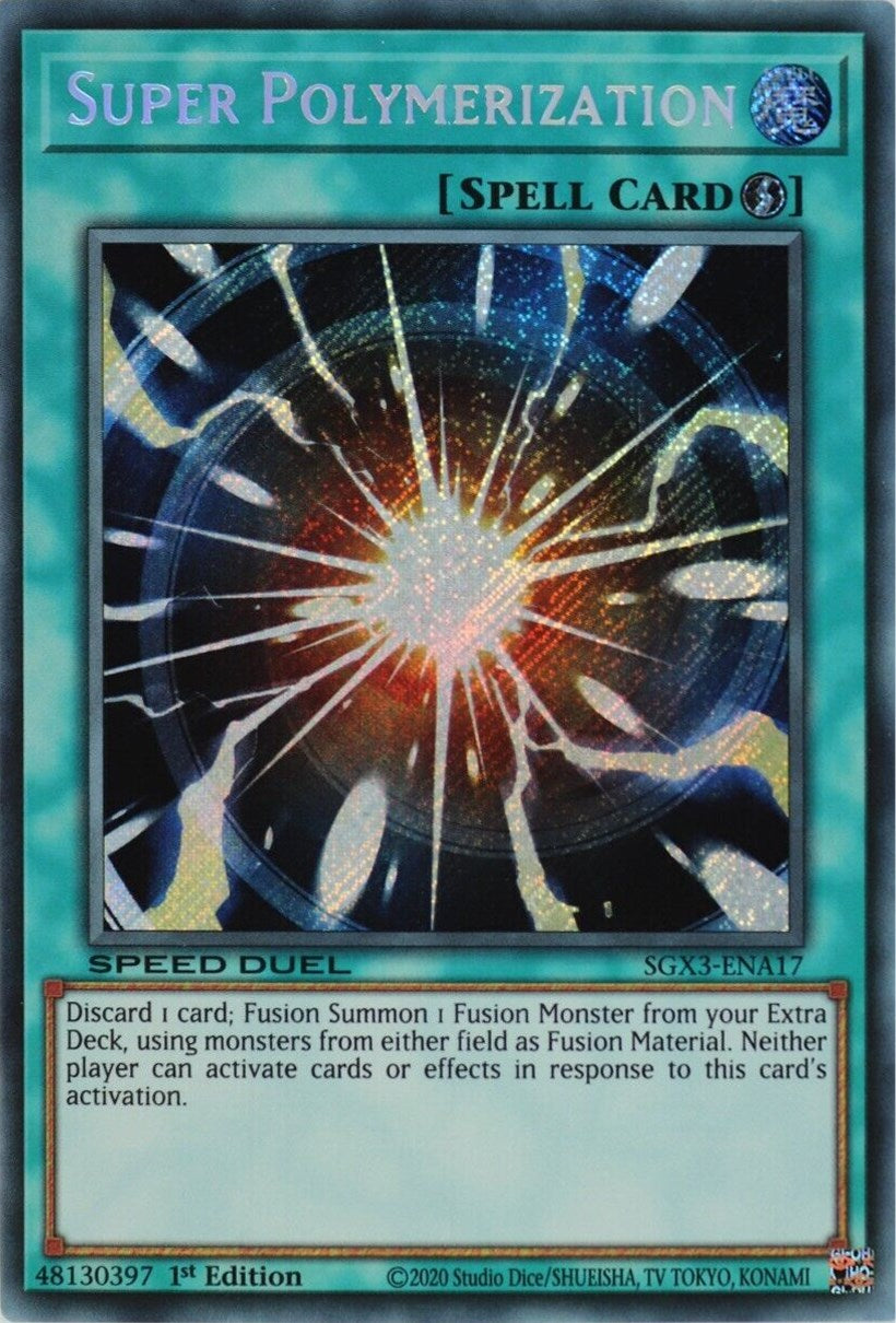 Super Polymerization [SGX3-ENA17] Secret Rare | Card Merchant Takapuna