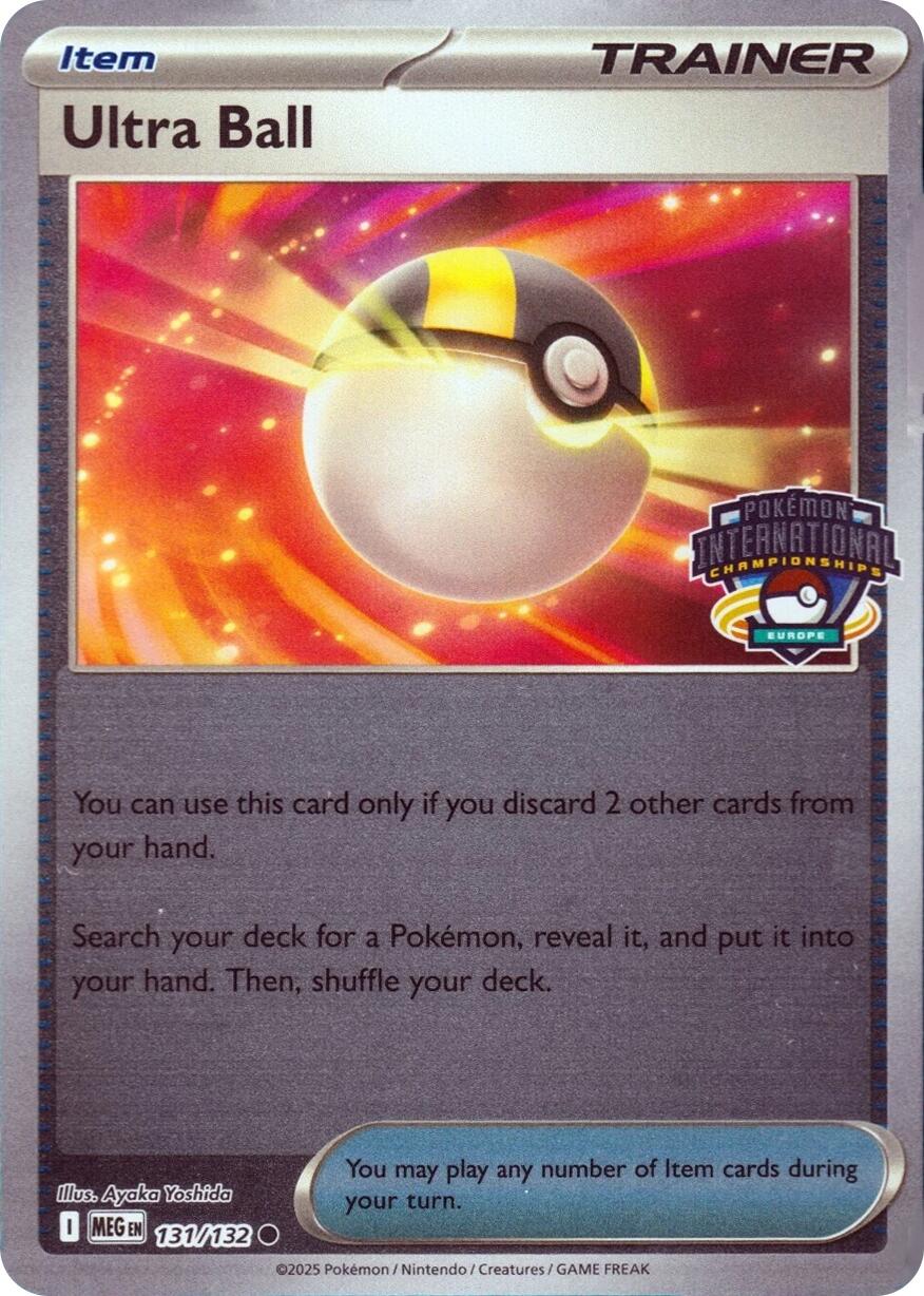 Ultra Ball (131/132) (European International Championship) [League & Championship Cards] | Card Merchant Takapuna