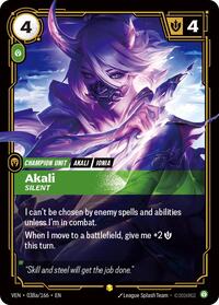 Akali - Silent (Alternate Art) [Vendetta]
