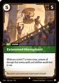 Esteemed Hierophant [Vendetta] | Card Merchant Takapuna